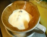 カマンベールno水切りヨーグルトのっけ☆作り方1写真