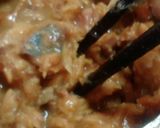 サバ缶で 沖縄の油みそ風作り方1写真