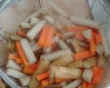 ごぼうの味噌×お酢和え作り方2写真