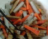 ごぼうの味噌×お酢和え作り方4写真