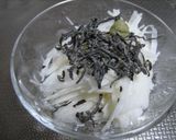 長いものたんざく～塩昆布を添えて～作り方4写真