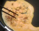 簡単！ご飯のお供　卵×油みそ　作り方1写真