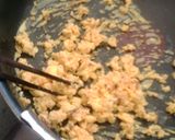 簡単！ご飯のお供　卵×油みそ　作り方2写真