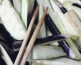 にんにくいっぱい♪なすの肉炒め♪作り方5写真