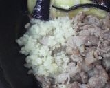 にんにくいっぱい♪なすの肉炒め♪作り方7写真