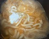 卵と野菜多めのチゲうどん作り方3写真