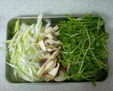 ゆるベジ☆ねぎと豆苗のマヨ醤油炒め作り方1写真