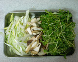 ゆるベジ☆ねぎと豆苗のマヨ醤油炒め作り方1写真
