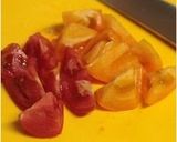 トマトとゴーヤの胡麻和え作り方4写真
