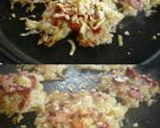 ホットプレートで❤ポテトライスピザ作り方7写真