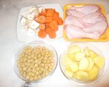 ルクルーゼで☆手羽元のトマト煮作り方1写真
