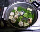 夏野菜の浮輪ソーメン作り方1写真