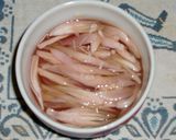 みょうがのハチミツりんご酢漬け作り方3写真