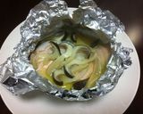 しめじが食べたい！鮭としめじのホイル焼き作り方5写真