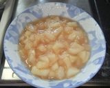 二つの食感!桃ゼリー&レアチーズ作り方3写真
