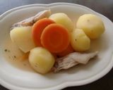 ジャガイモと手羽中のコンソメ味作り方4写真