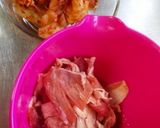 簡単スピードおかず☆丼にも！豚キムチ作り方1写真