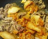 簡単スピードおかず☆丼にも！豚キムチ作り方3写真
