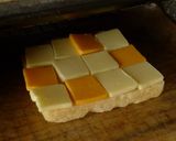 三色モザイクチーズトースト作り方6写真