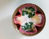 ハムカップのチーズ目玉焼き作り方3写真