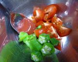 梅トマト風味のあっさり系ツナ丼作り方1写真