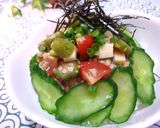 梅トマト風味のあっさり系ツナ丼作り方4写真
