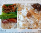 簡単!生湯葉ご飯弁当!作り方5写真
