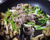 牛肉と野菜のパスタ作り方7写真