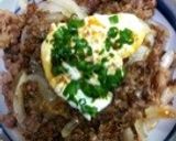 10分で作る・パパッと焼き肉丼/温玉のせ作り方7写真