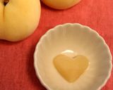 離乳食5ヶ月★ルクエで★桃のピューレ作り方7写真