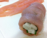【昆布茶】簡単♪長いものささみ巻き焼き作り方5写真