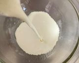 2層の桃のチーズケーキ作り方3写真