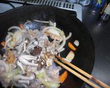 豚肉・野菜・厚揚げの焼き肉たれで炒め物作り方3写真
