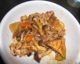 豚肉・野菜・厚揚げの焼き肉たれで炒め物作り方6写真