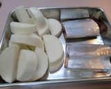 太刀魚の韓国風煮作り方1写真