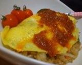 アジア風オムライス作り方7写真
