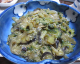 ゴーヤとなすと玉ねぎの味噌炒め作り方8写真
