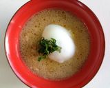 温泉卵と鶏そぼろでいただく胡麻そうめん作り方5写真