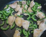 ほめられレシピ♪チキンとゴーヤのチーズ焼作り方5写真