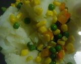 家族で巻き巻き☆ハムポテト作り方1写真