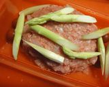 ルクエでチーズまるごとinハンバーグ作り方4写真