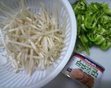 ✿脂肪の少ないコンビーフと野菜の炒め物✿作り方1写真
