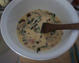 キッシュ風★しめじと法蓮草の洋風茶碗蒸し作り方5写真
