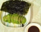 アボカドの韓国のりまき〜ワサビ醤油で！作り方2写真