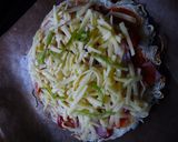 そうめんでPizza作り方3写真
