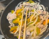 豚こま×かぼちゃの甘辛味噌炒め作り方4写真