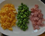 簡単✿韓国風混ぜご飯作り方1写真