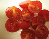 ベーコン♡青梗菜♡トマト炒めコンソメ風味作り方2写真