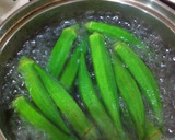 オクラとささみの梅肉さっぱりあえ♪作り方3写真