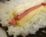 スパムを使って簡単巻き寿司♪作り方4写真